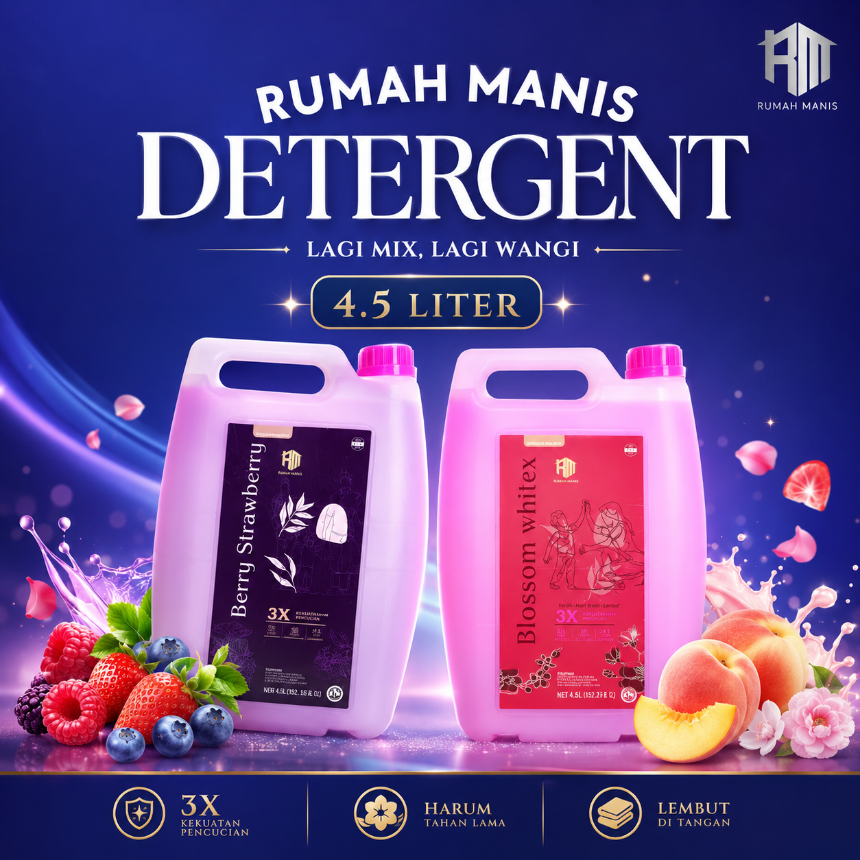 SABUN DOBI RUMAH MANIS 4.5L